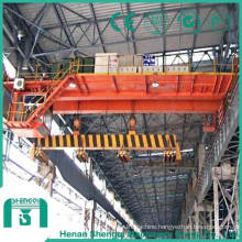 Electromagnetic Bridge Crane with Carrier Beam (suspended beam parallel to main girder)